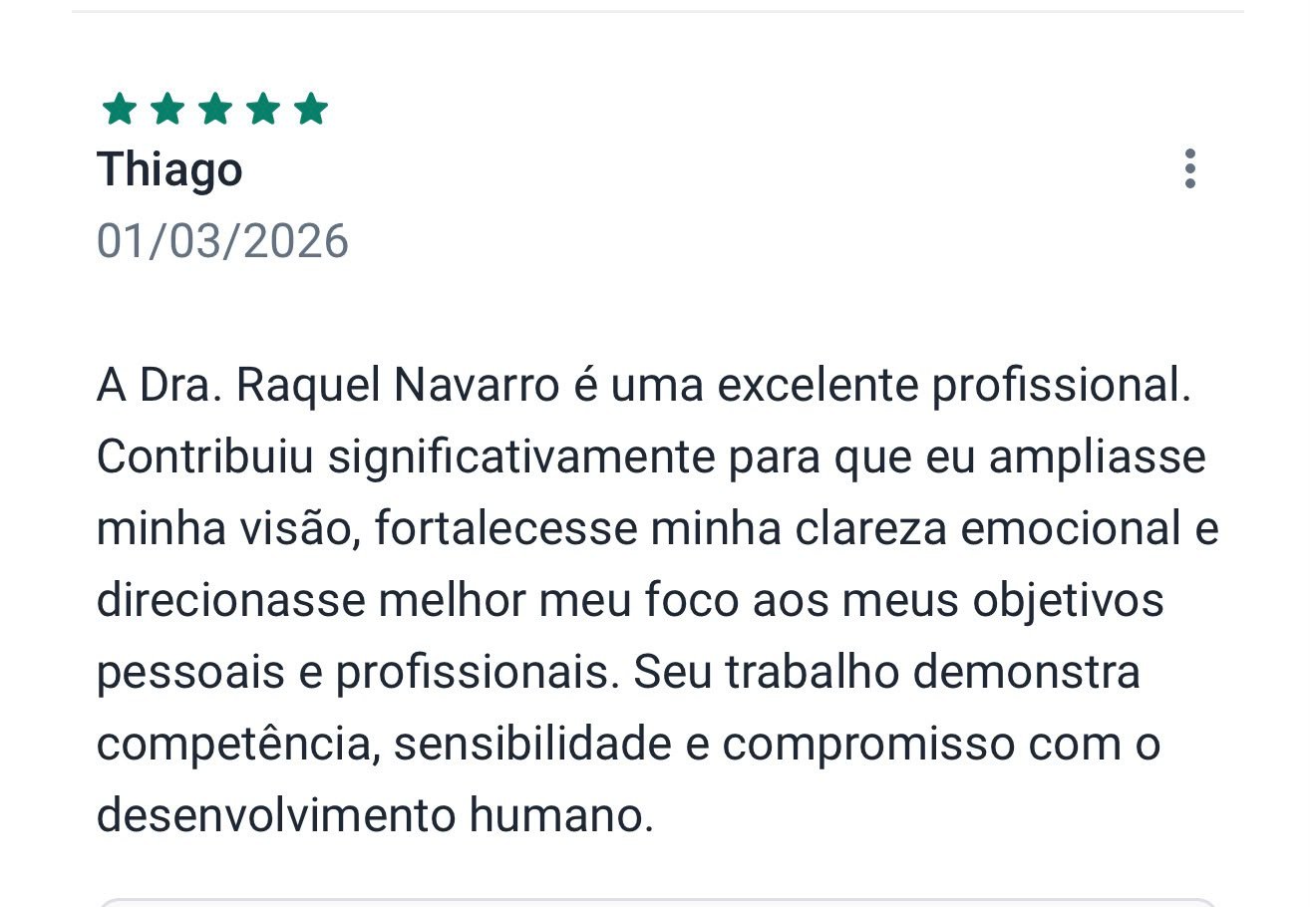 Avaliação de paciente 6